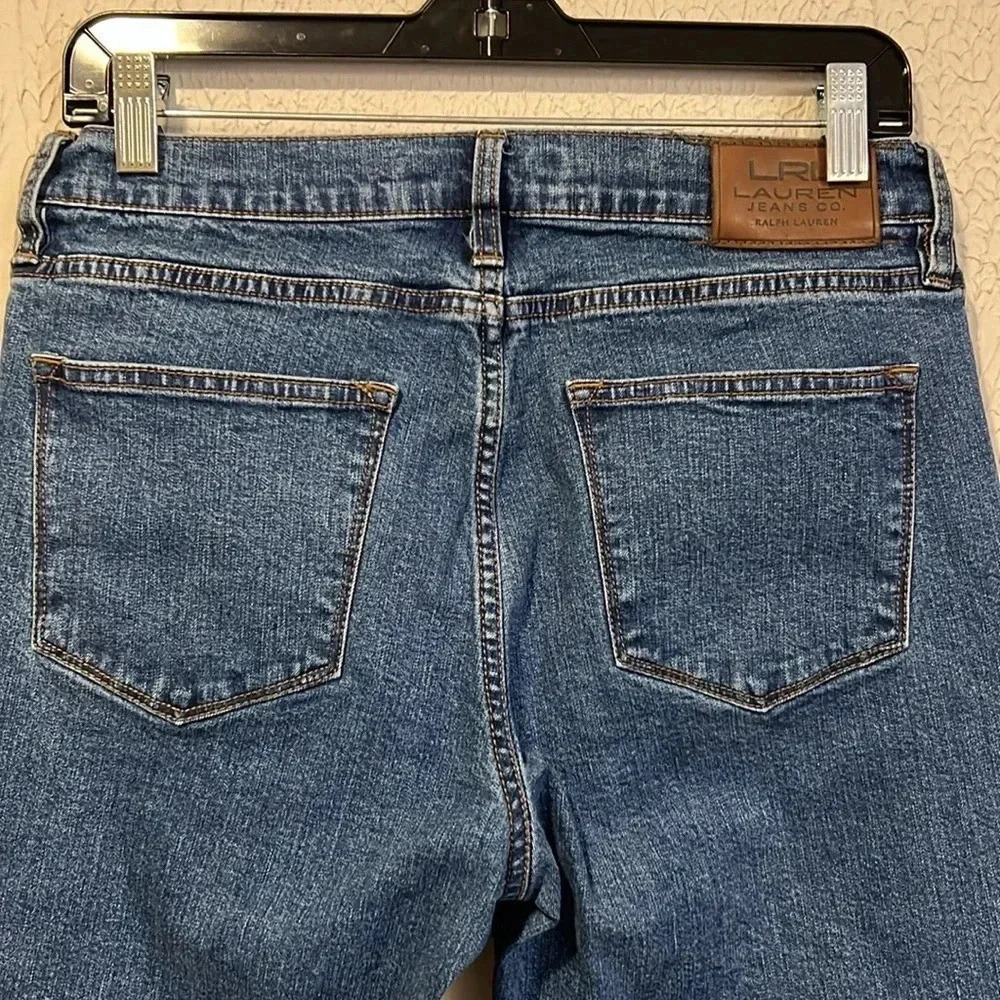 Lauren Ralph Lauren LRL mid rise classic bootcut jeans size 4 - Picture 12 of 14